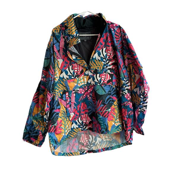 Lauren James Multi-color Windbreaker Jacket, XXL, NWT - Picture 1 of 6